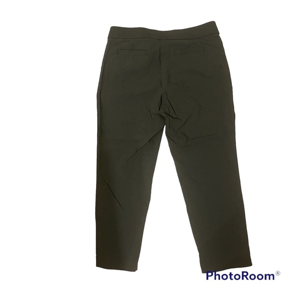 Olive Green Kim Rogers 14PS Elastic Waist Pants - Picture 3 of 3